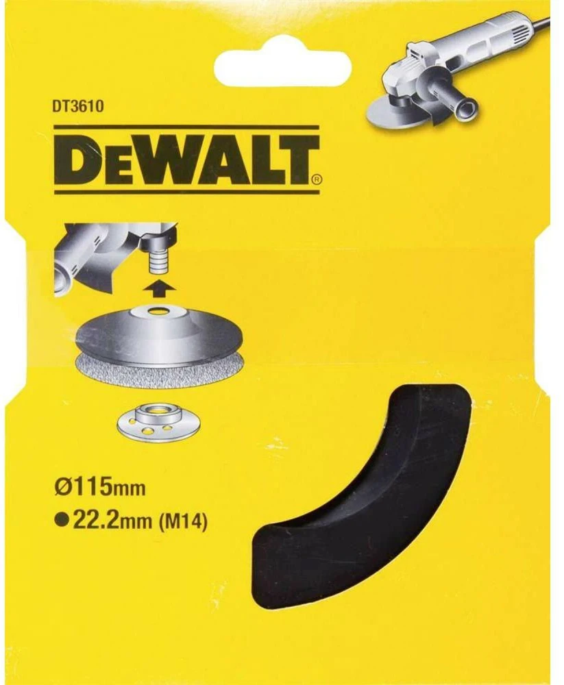 Dewalt Šlifavimo plokštė kampiniam šlifavimui 115mm 13000°/m M14
