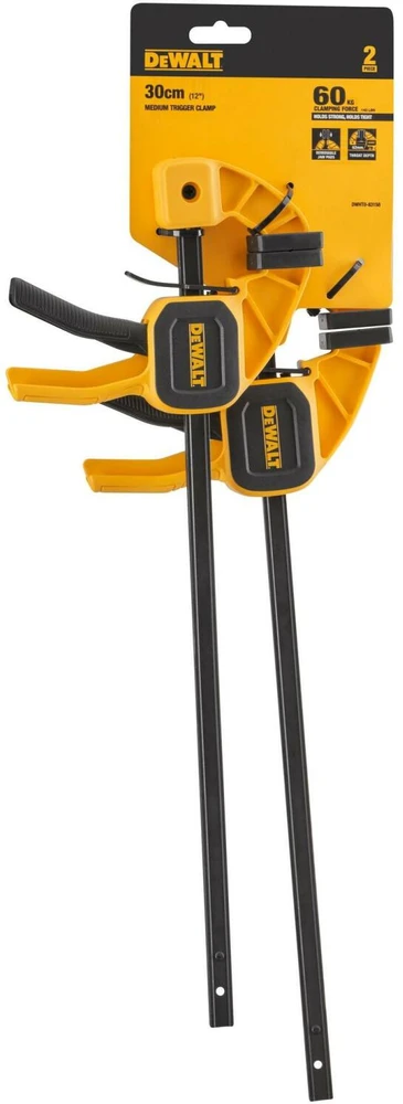 Greitos fiksacijos spaustuvas DeWalt DWHT0-83158; 300 mm; 45 kg; 2 vnt.