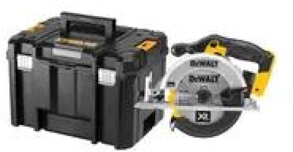 DEWALT diskinis pjūklas DCS391NT 18V 165mm TSTAK be akumuliatoriaus ir kroviklio