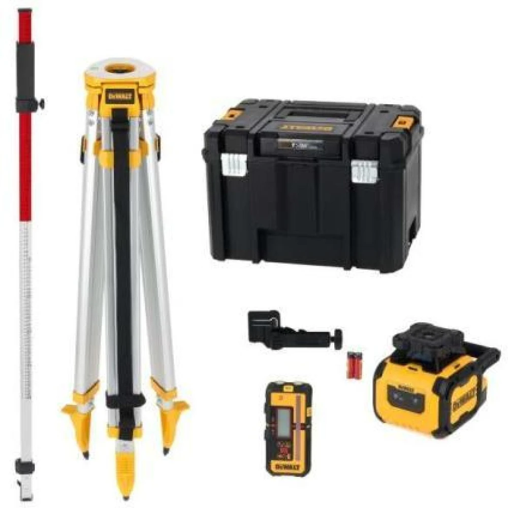 Rotacinis lazerinis nivelyras DeWalt DCLE05211RL-XJ
