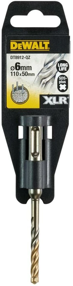 Grąžtas DEWALT grąžtai SDS PLUS 6 x 110mm XLR 4-OSTRZOWE