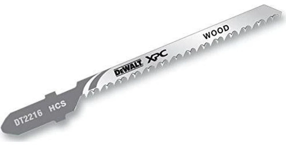 DEWALT JIGSAW LADE 82x2mm T119BO XPC MEDIENA / 5 vnt.