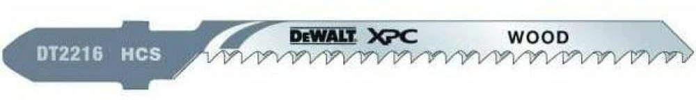 DEWALT JIGSAW LADE 82x2mm T119BO XPC MEDIENA / 5 vnt.