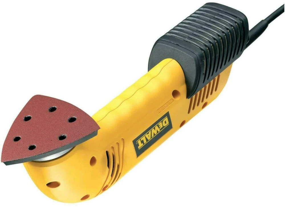 šlifavimo popierius tipas DELTA 93x93x93mm su Velcro, 6 skylės, grūdėtumas 80, DeWalt [DT3092-QZ] 10 vnt.