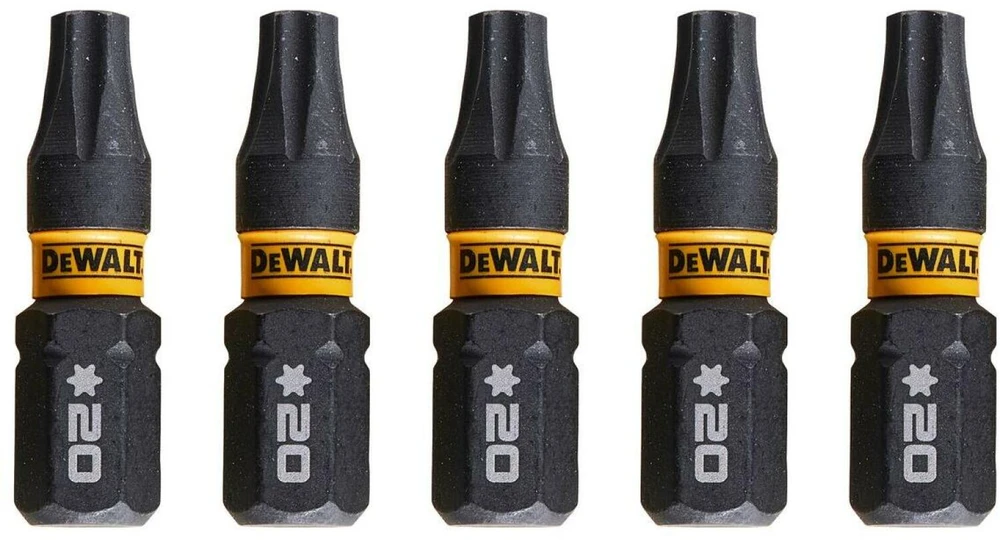 DEWALT KOŃCÓWKA UDAROWA T20x25 /5szt. EXTREME IMPACT TORSION