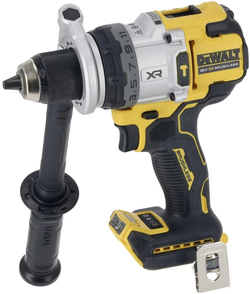 Smūginis suktuvas-gręžtuvas DeWalt DCD1007NT-XJ; 18 V (be akumuliatoriaus ir pakrovėjo)