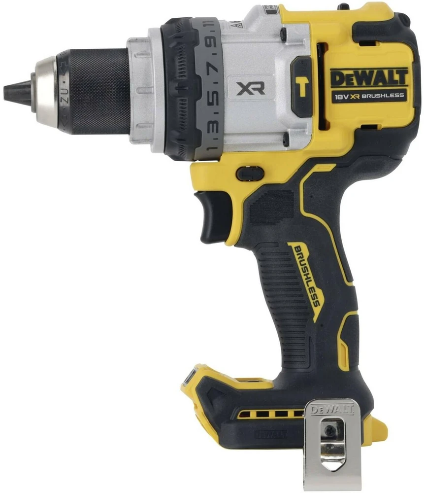 Smūginis suktuvas-gręžtuvas DeWalt DCD1007NT-XJ; 18 V (be akumuliatoriaus ir pakrovėjo)