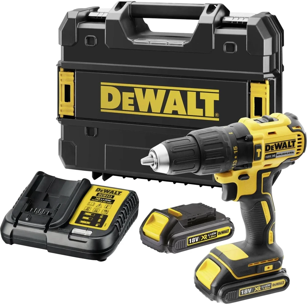 DeWalt smūginis suktuvas - gręžtuvas DCD778S2T-QW, 18V, 2 X 1,5AH