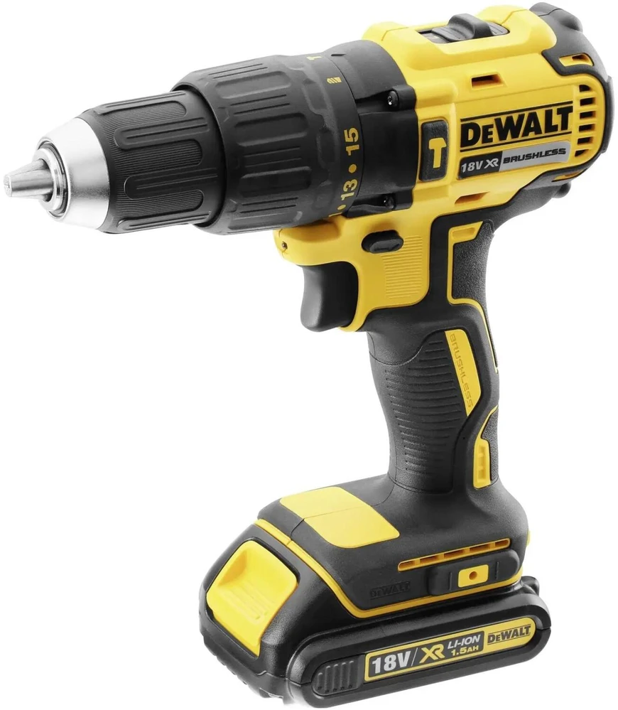 DeWalt smūginis suktuvas - gręžtuvas DCD778S2T-QW, 18V, 2 X 1,5AH
