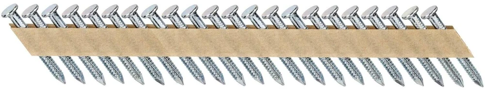 Gwoździe kotwowe, łączone papierem, pierścieniowe, galwanizowane, 33°, klasa 2, średnica 4,0 mm, ilgis 40 mm, DeWalt [DNM40R40GZ]
