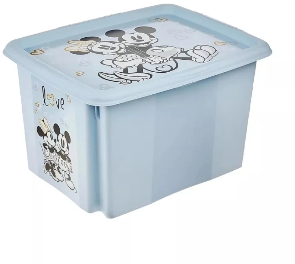 *****KEEEPER dėžė besisukanti 30L Mickey mėlynas 81152