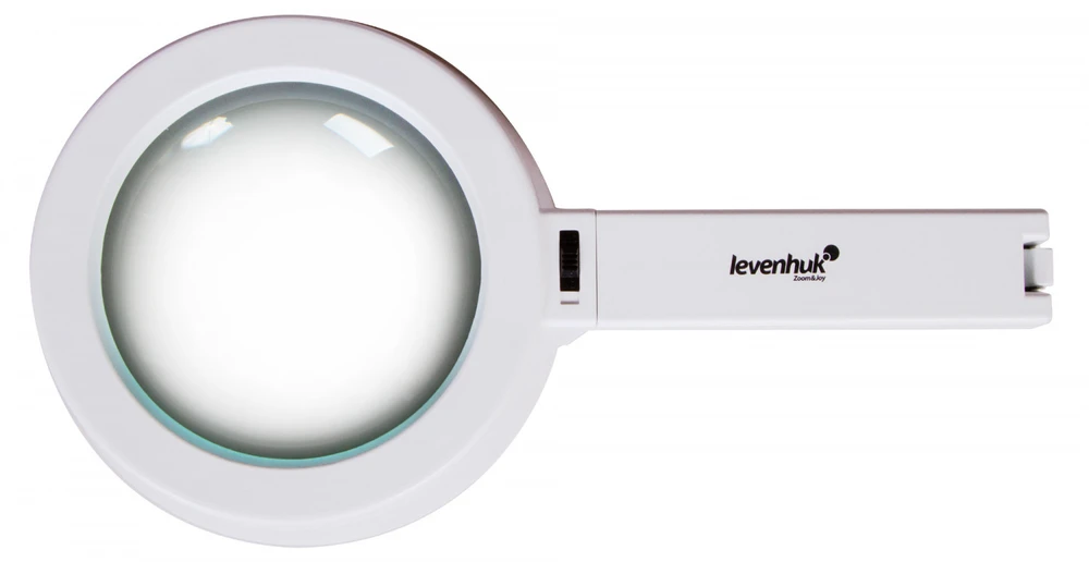 Didinamasis stiklas su LED Zeno Handy ZH45 2x L74065 LEVENHUK