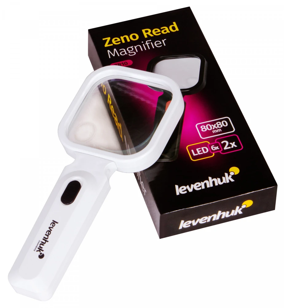 Žiūronai Levenhuk Zeno Read ZR10 bílá