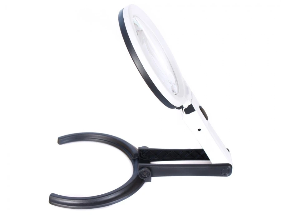 Didinamasis stiklas su sulankstomu stovu Zeno Desk D7 2x L70443 LEVENHUK