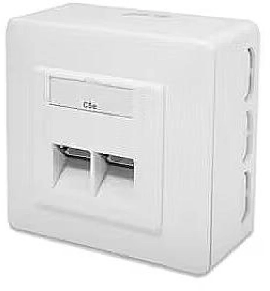 Moduliniai sieniniai lizdai Digitus CAT 5e 2x RJ45 LSA
