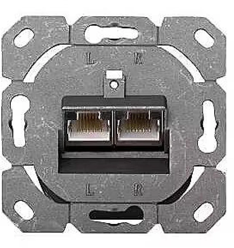 Moduliniai sieniniai lizdai Digitus CAT 5e 2x RJ45 LSA