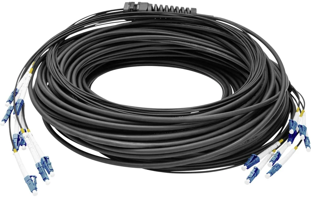 Digitus Kabelis Digitus LWL LC/UPC-LC/UPC OM4 50m juodas