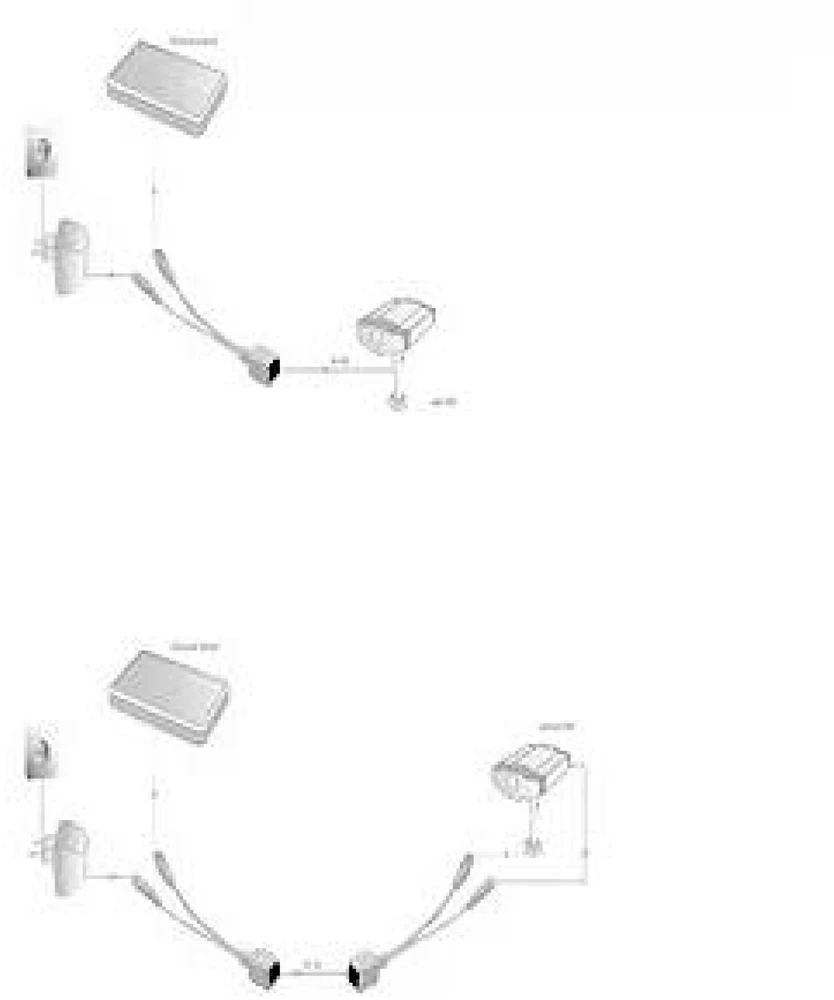 Assmann Electronic DIGITUS PoE kabelių rinkinys pasyvus iki max 5m 10/100Mbit RJ45 kištukai DC kištukas 5,5mm