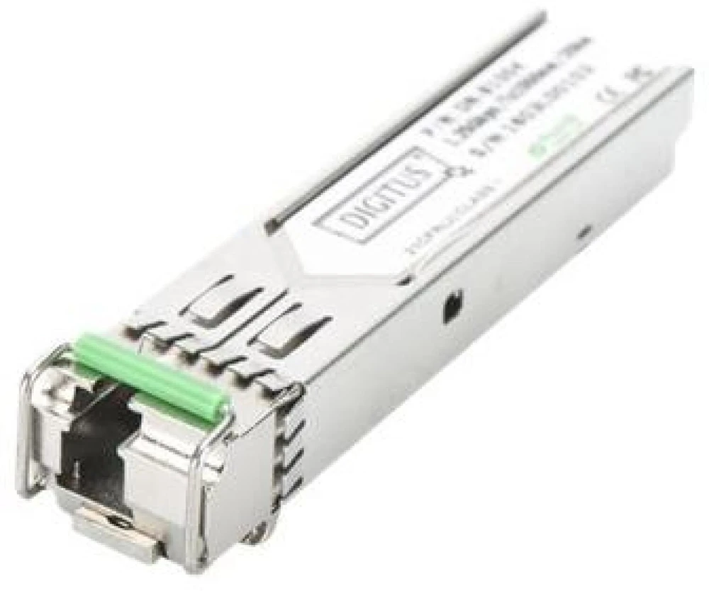 Maršrutizatorius „Digitus HP“ suderinamas mini GBIC (SFP) modulis, 1,25 Gbps su DDM funkcija | DN-81004-01 | Vieno režimo | LC | 1250 Mbit/s | Maksimalus perdavimo atstumas 20000 m