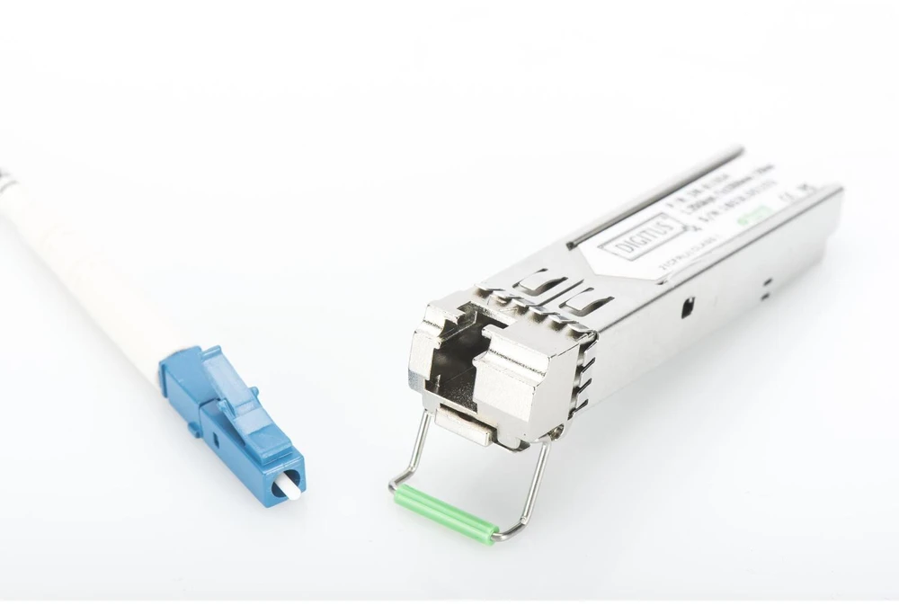 Maršrutizatorius „Digitus HP“ suderinamas mini GBIC (SFP) modulis, 1,25 Gbps su DDM funkcija | DN-81004-01 | Vieno režimo | LC | 1250 Mbit/s | Maksimalus perdavimo atstumas 20000 m
