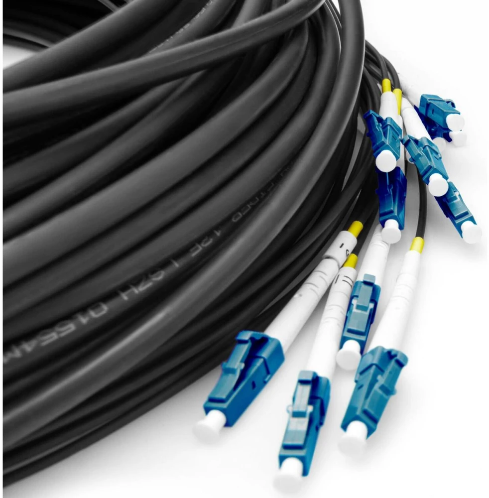 Digitus Kabelis Digitus LWL LC/UPC-LC/UPC OM4 50m juodas
