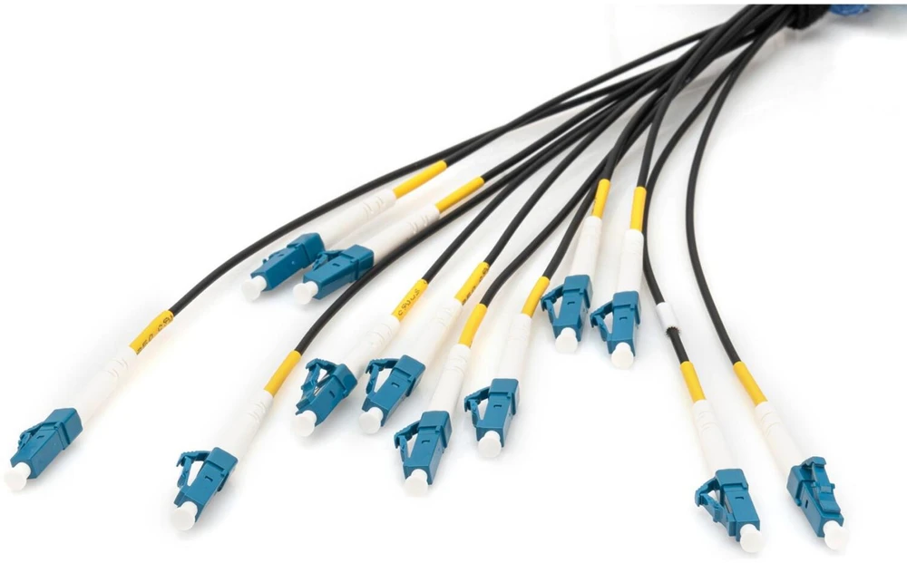 Digitus Kabelis Digitus LWL LC/UPC-LC/UPC OM4 50m juodas