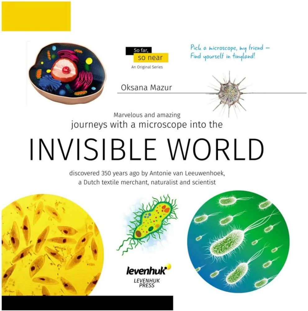 Mikroskopas, Discovery Micro Marine, 40x-640x, su knyga
