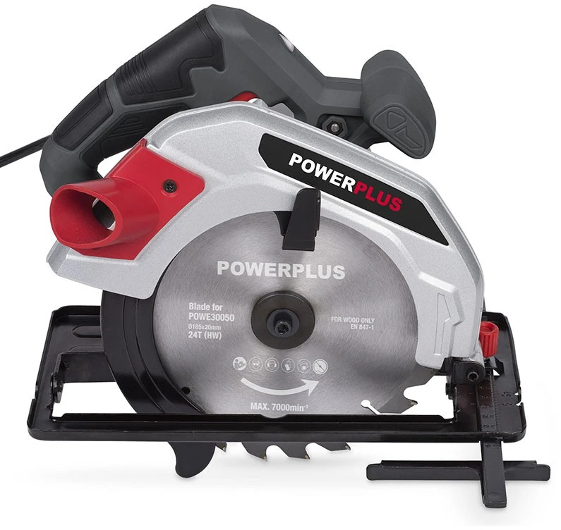 POWERPLUS Reguliuojamo kampo diskinis pjūklas 1200 W POWE30050