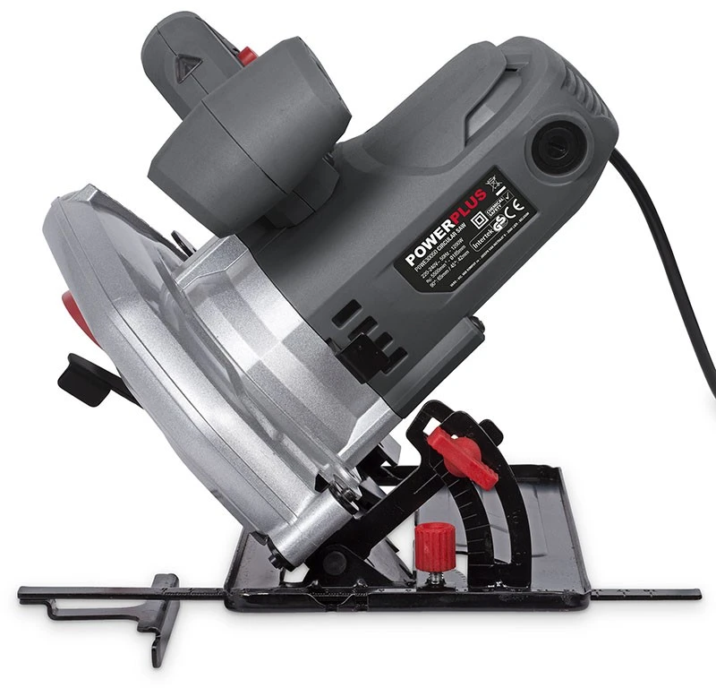 POWERPLUS Reguliuojamo kampo diskinis pjūklas 1200 W POWE30050