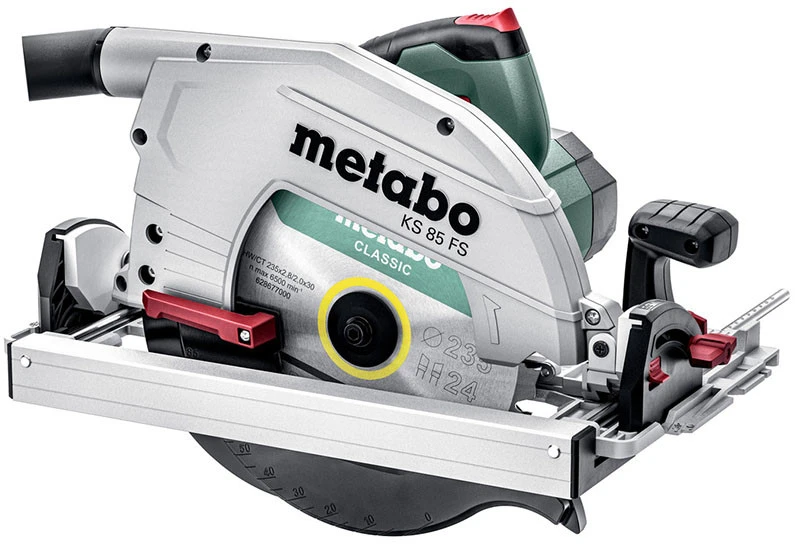 Elektrinis diskinis pjūklas KS 85 FS, Metabo