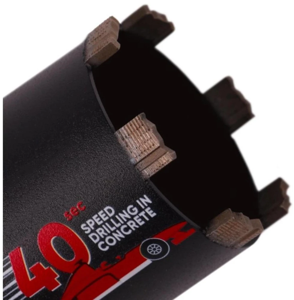 Grąžtas 82 mm Distar RS-X Drill Master deimantinė karūna rozetėms gręžti (6 dantys, angos gale)