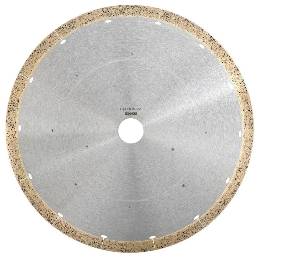 250 mm deimantinis pjovimo diskas Ceramics Silent, Distar