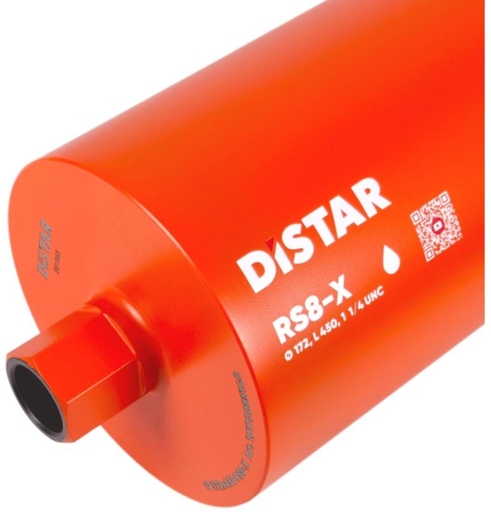 Deimantinė karūna drėgnam pjovimui DISTAR 10170085140; 172 mm; 450 mm; 1 1/4'' UNC
