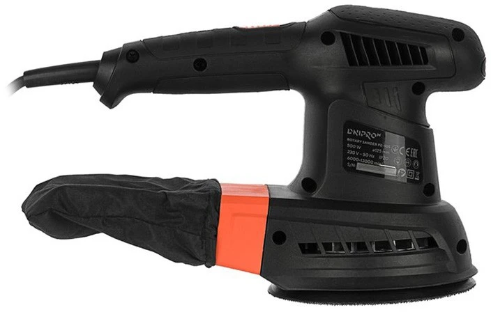 Dnipro M Ekscentrinis šlifuoklis 380W PE-50S DNIPRO-М