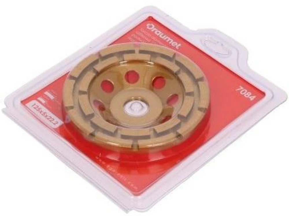 Draumet Deimantinis šlifavimo diskas PRO 125 mm 2 eilės