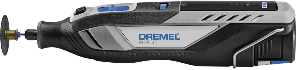 Daugiafunkcis įrankis Dremel 8250-5/65 Platinum, su 5 antgaliais ir 65 priedais