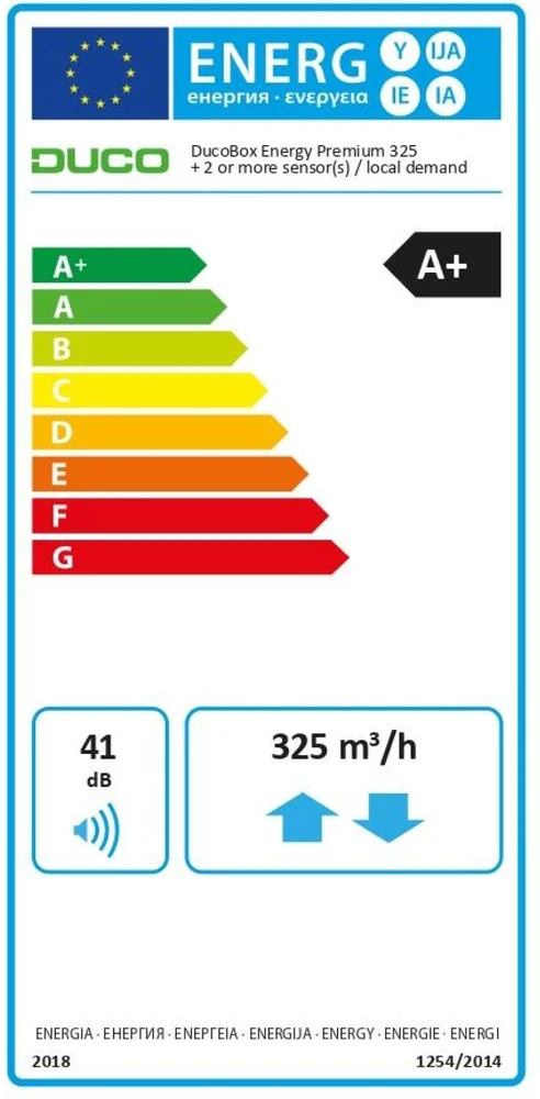 DUCO | DucoBox Energy Premium 325 - 1ZH - Right 1