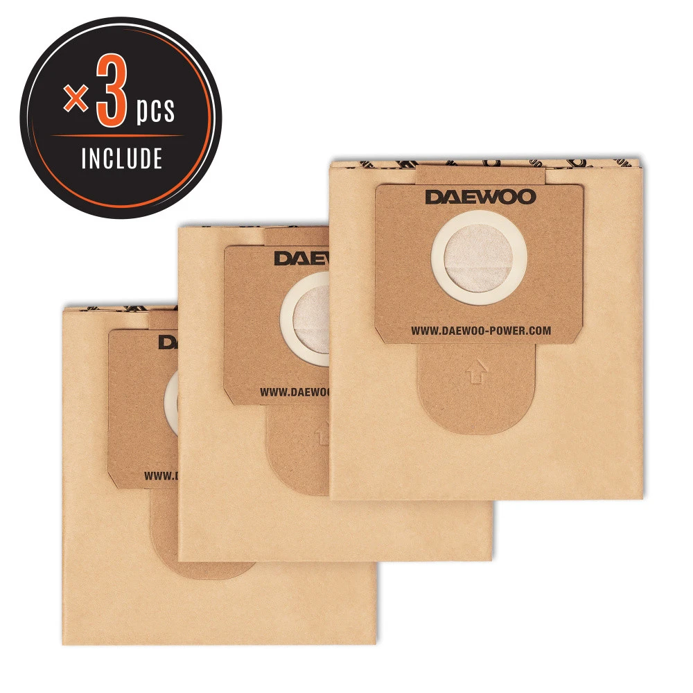Daewoo VACUUM ACC PAPER DUST BAG/3PCS DAVC 60PB DAEWOO