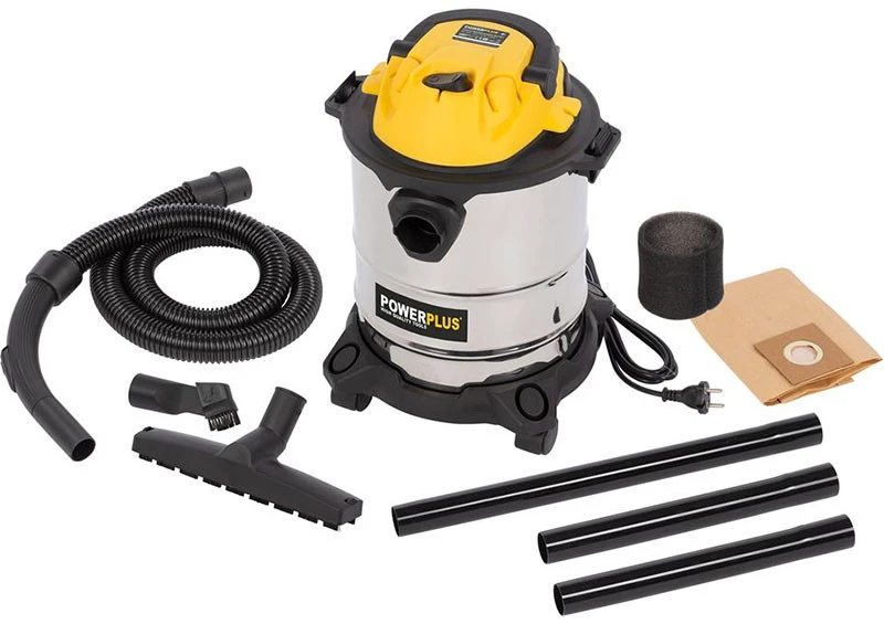 Powerplus POWX322 – šlapias/sausas dulkių siurblys 1 000 W