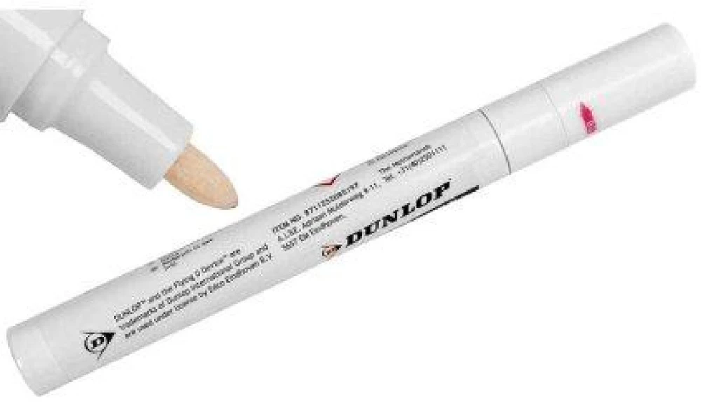 Dunlop dækstift - hvid dæk pen