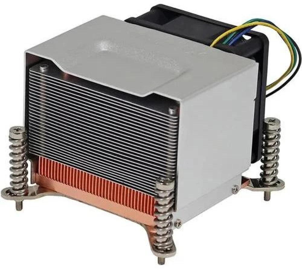ITT Inter-Tech Q-5 Procesorius Radiatorius 6 cm Juoda, Sidabras 1 vnt