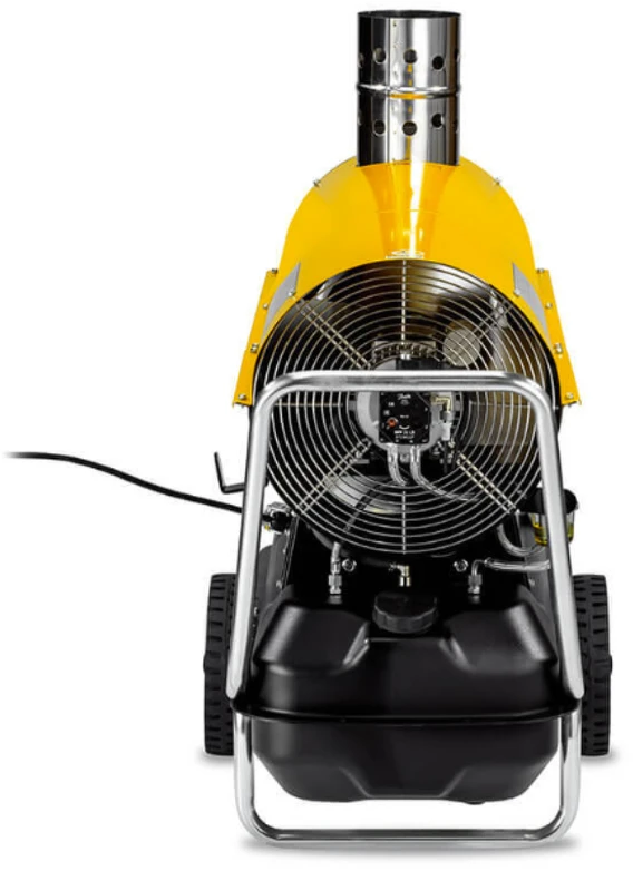 Netiesioginio degimo dyzelinis šildytuvas BV 170 E 47 kW, Master