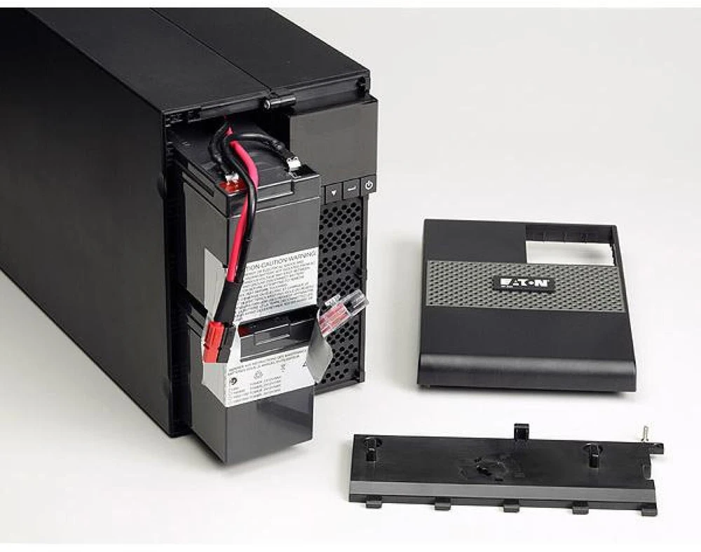 „Eaton 5P“ 1150 VA / 770 W, linijinis interaktyvus grynas sinusinis išėjimas, 4 min. esant pilnai apkrovai, 3 metų garantija (2 metai baterijoms)