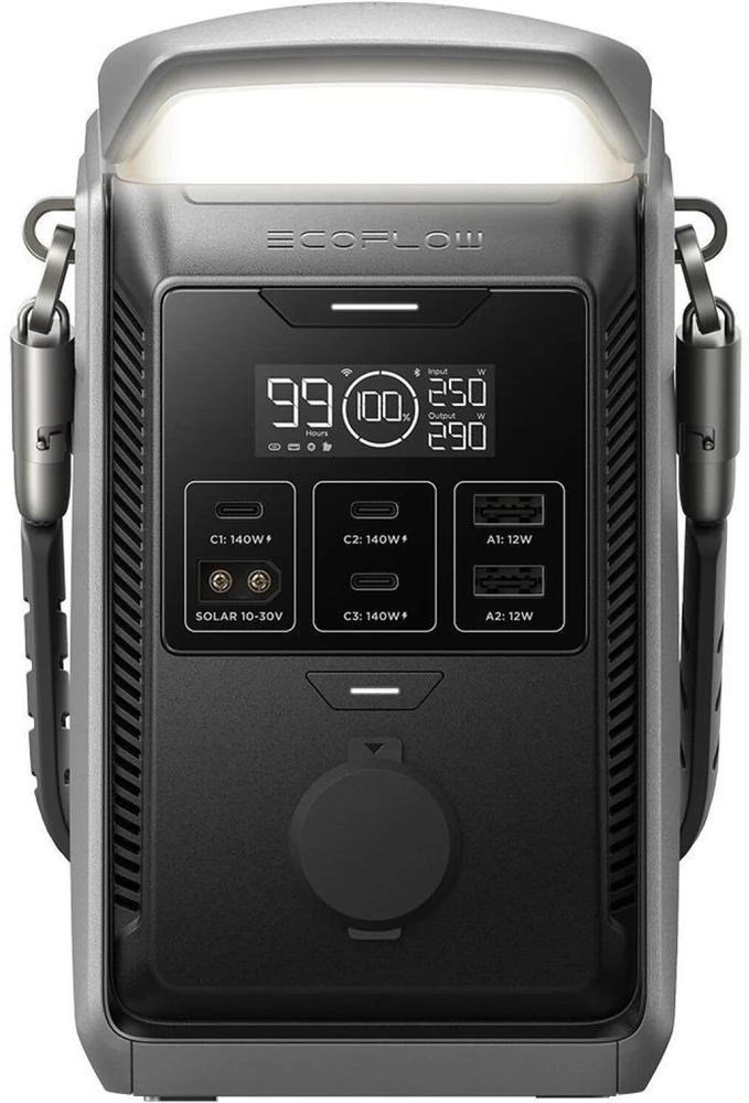 „EcoFlow Trail PLUS 300“ 288 Wh elektrinės