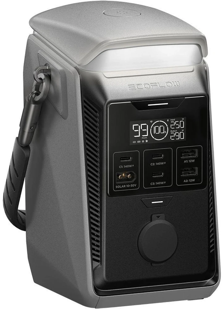 „EcoFlow Trail PLUS 300“ 288 Wh elektrinės
