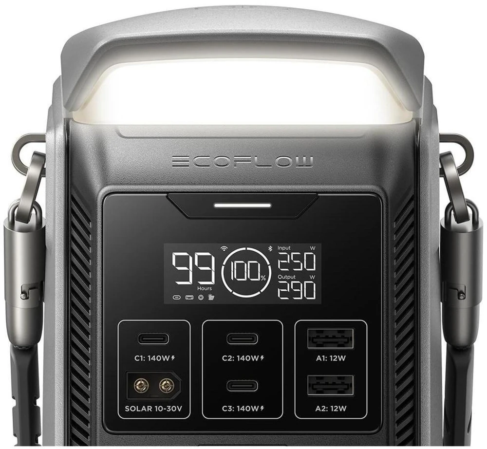 „EcoFlow Trail PLUS 300“ 288 Wh elektrinės