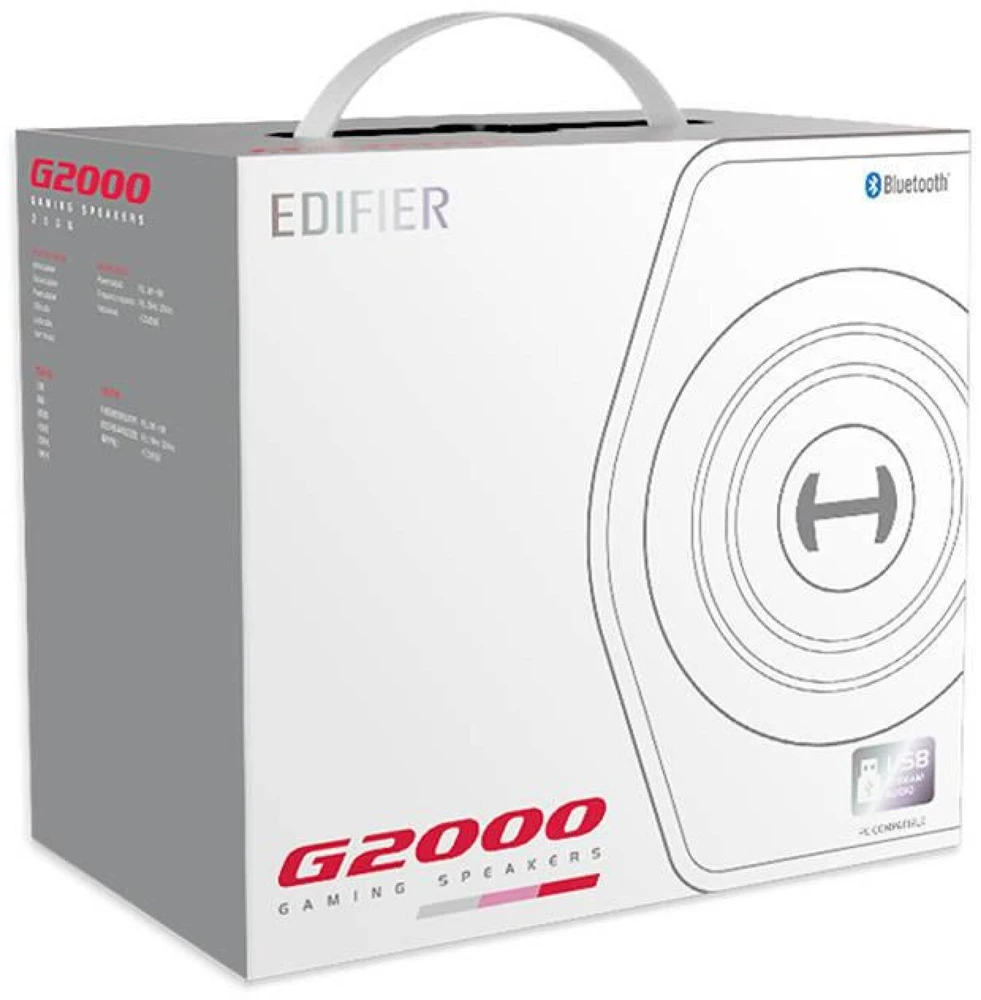 Nešiojama kolonėlė Edifier  G200, Juodos spalvos, su magnetu