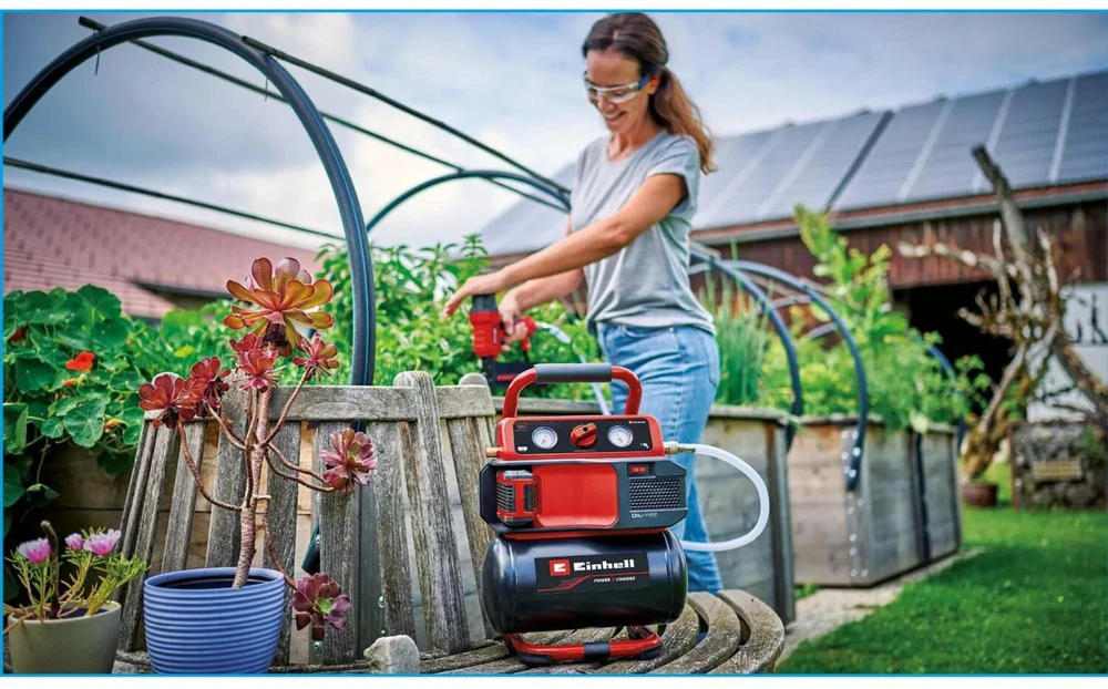 Einhell TE-AC 18/75 Li OF-Solo oro kompresorius 75 l/min Baterija