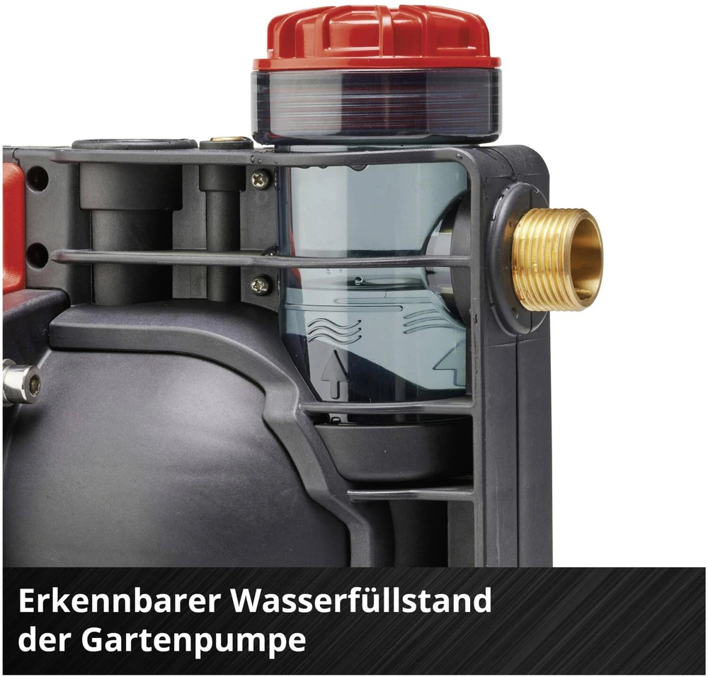 Einhell AQUINNA 36/34, Baterija, 3.7 bar, 3400 l/h, Juoda, Raudona - SOLO