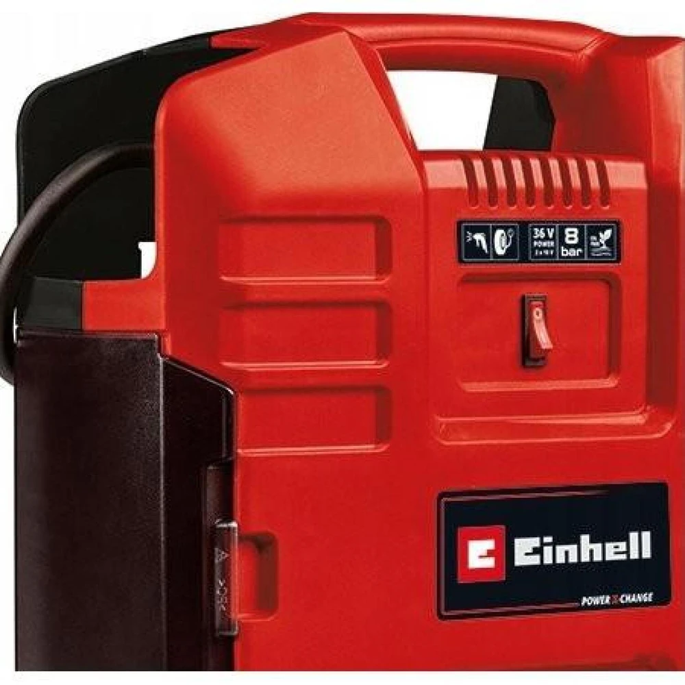 Einhell TE-AC 36/8 oro kompresorius 130 l/min. Baterija